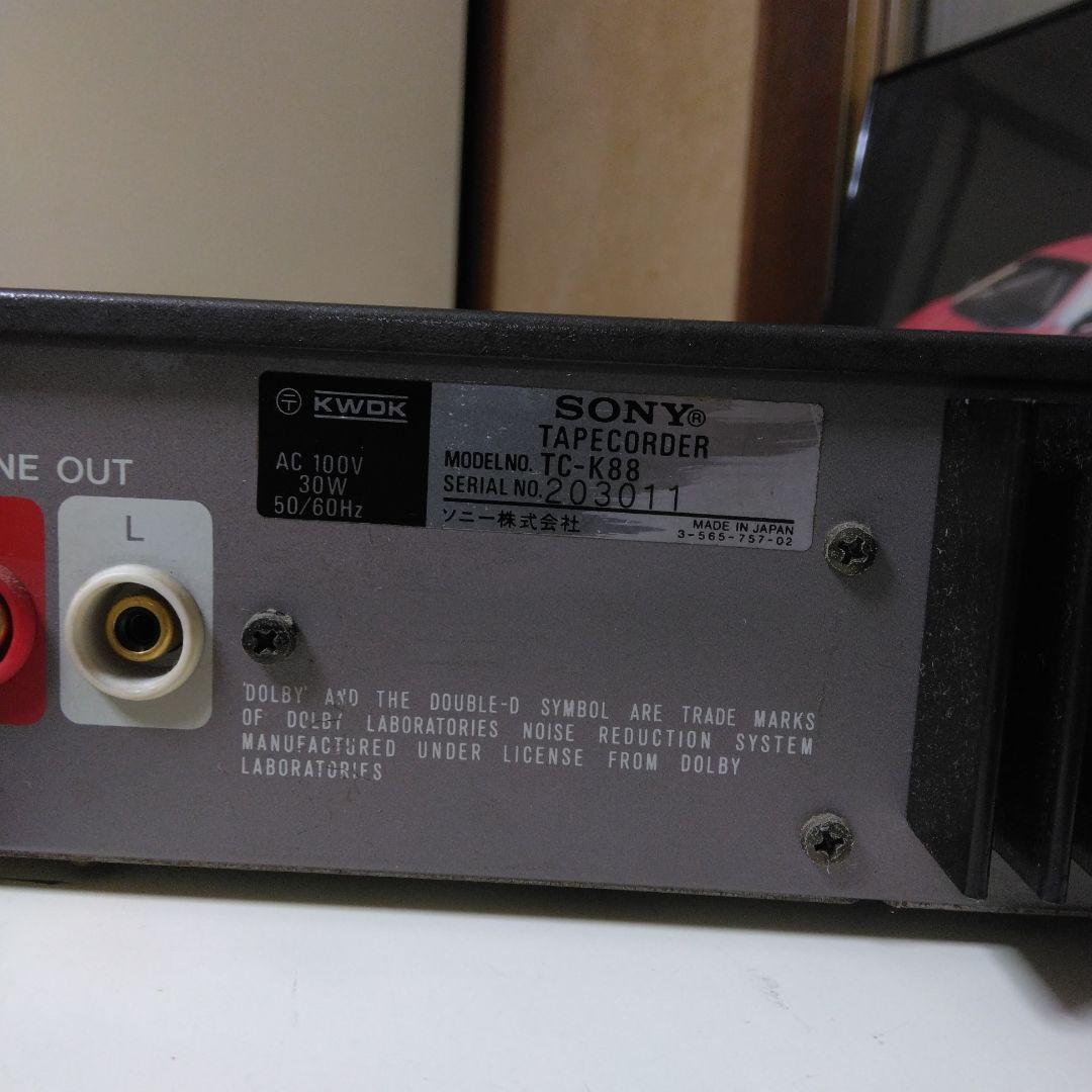 SONY TC-K88 カセットデッキ