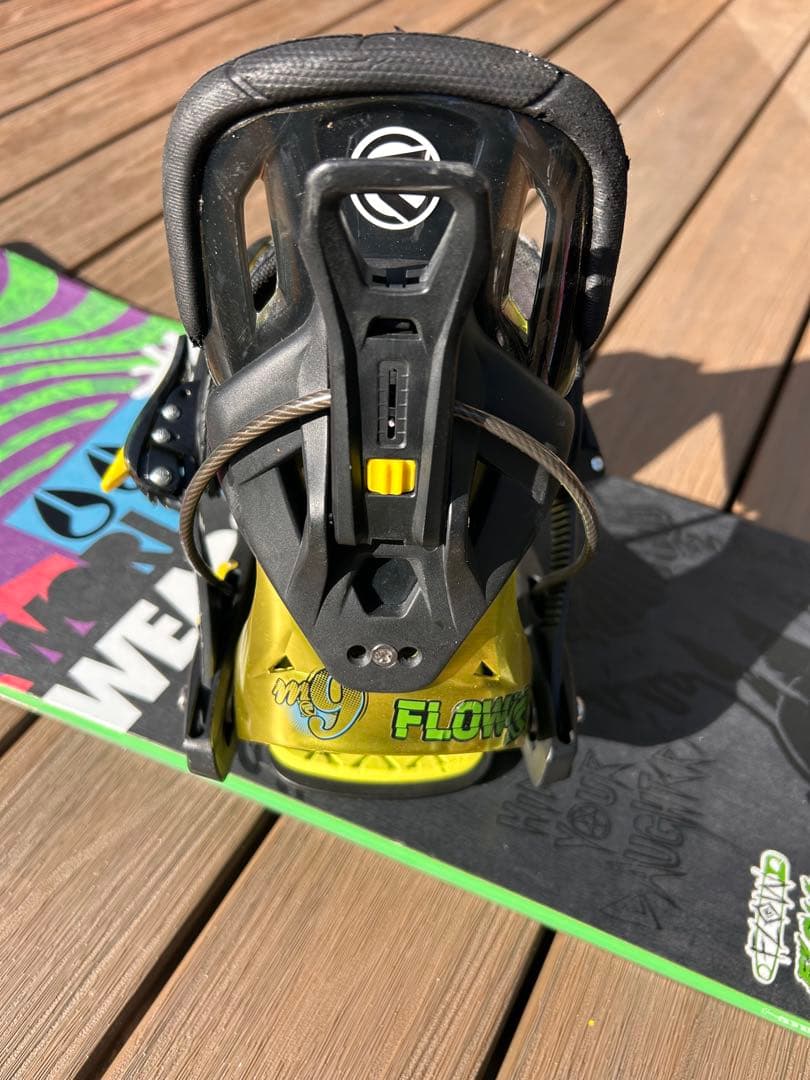 【値下】K2 スノーボード バインディング付きセット