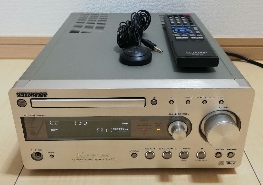 KENWOOD ミニコンポ R-K801