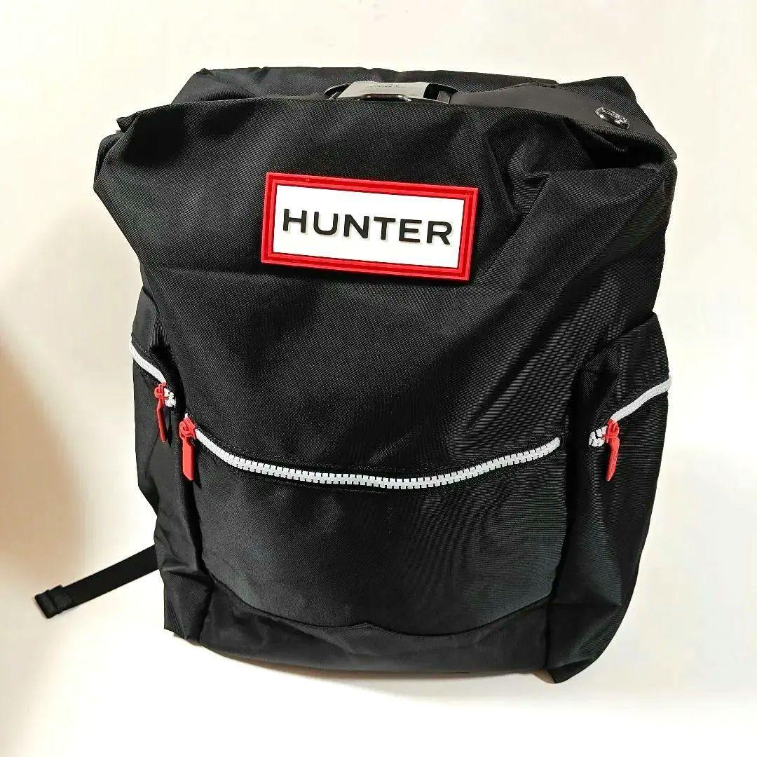 未使用　HUNTER ハンターリュックサック バックパック　ブラック