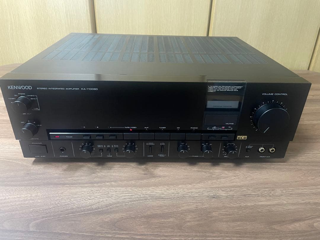 KENWOOD プリメインアンプ KA-1100SD