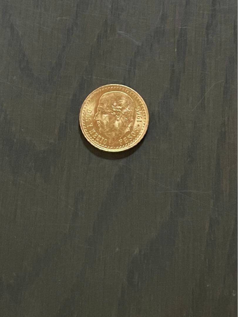 Tom　メキシコ 2.5ペソ金貨