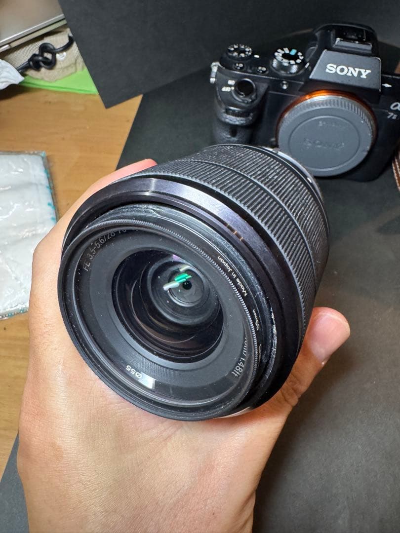 【中古】α7 Ⅱズームレンズキット　バッテリー4個