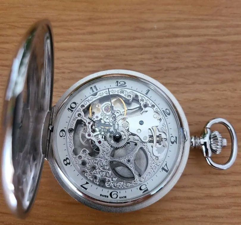 GRACE FABLIAU Classicスケルトン 懐中時計