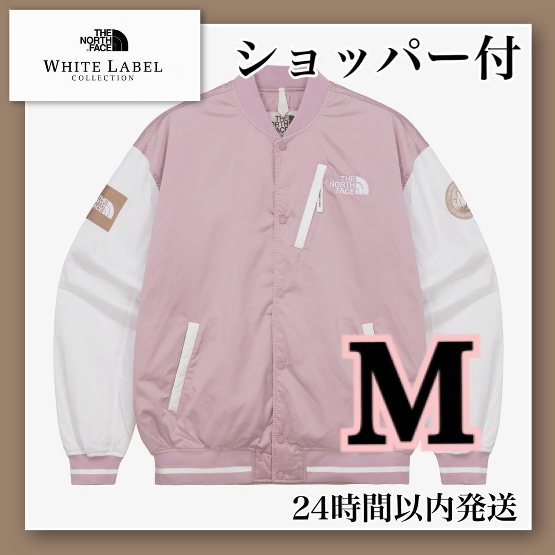 ノースフェイス ホワイトレーベル スタジャン ピンク ウィメンズ レディース M
