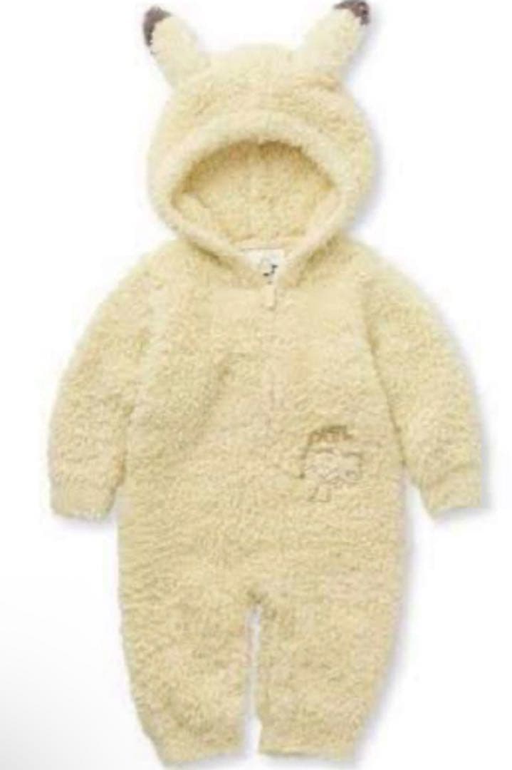 【最終値下げ】ジェラートピケ ピカチュウ ロンパース 80サイズ