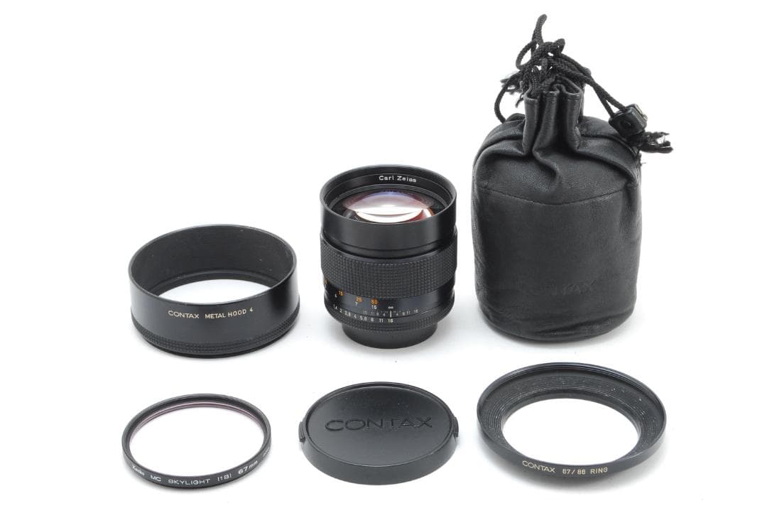 Contax Planar 85mm f/1.4 AEG コンタックス レンズ