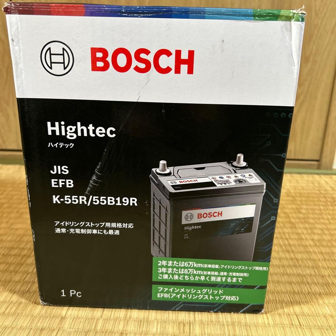 BOSCH Hightec EFBバッテリー K-55R/55B19R
