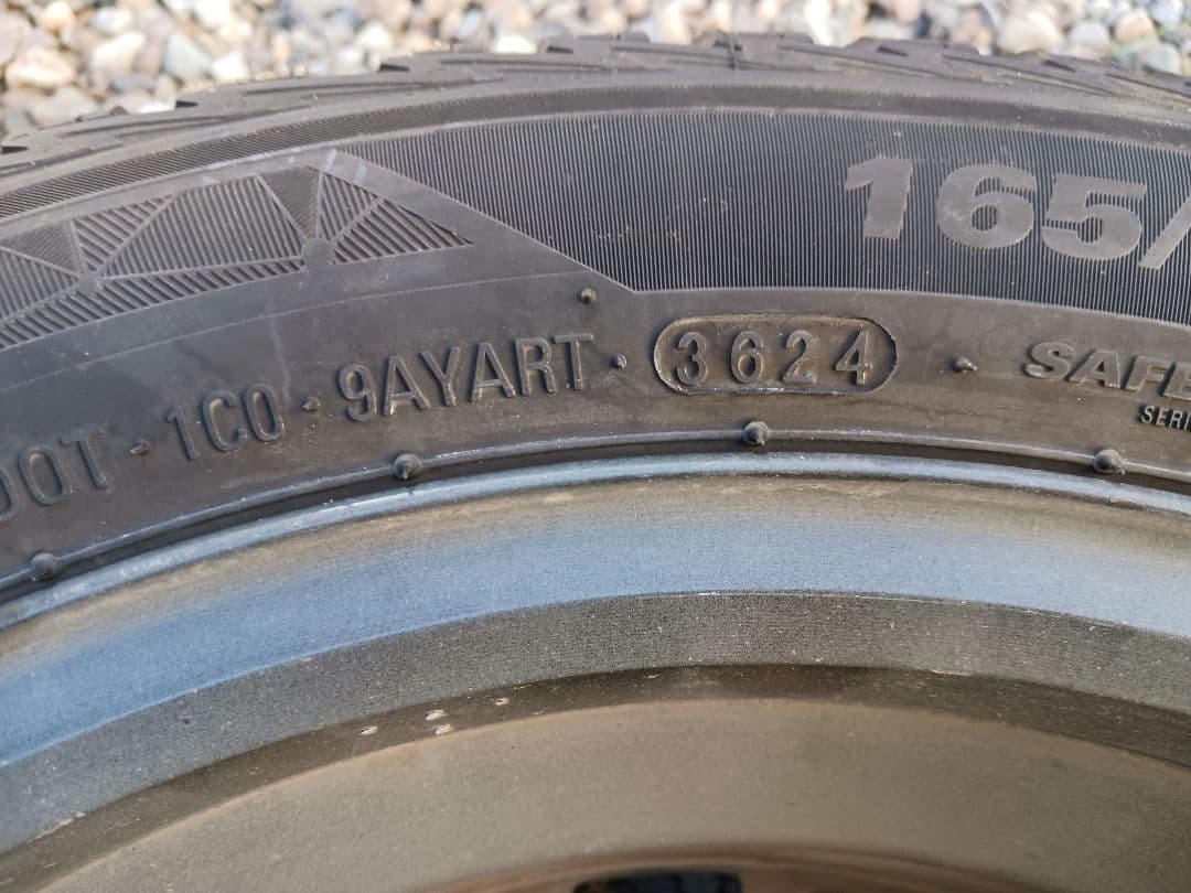 オールシーズ クムホソウルス4S165/60R15 スズキ純正ホイールセット