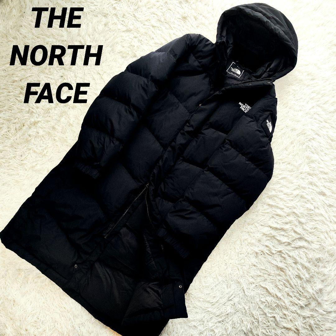 【希少2XL】ノースフェイス★ダウンコート ボックスロゴ ダウン ロング