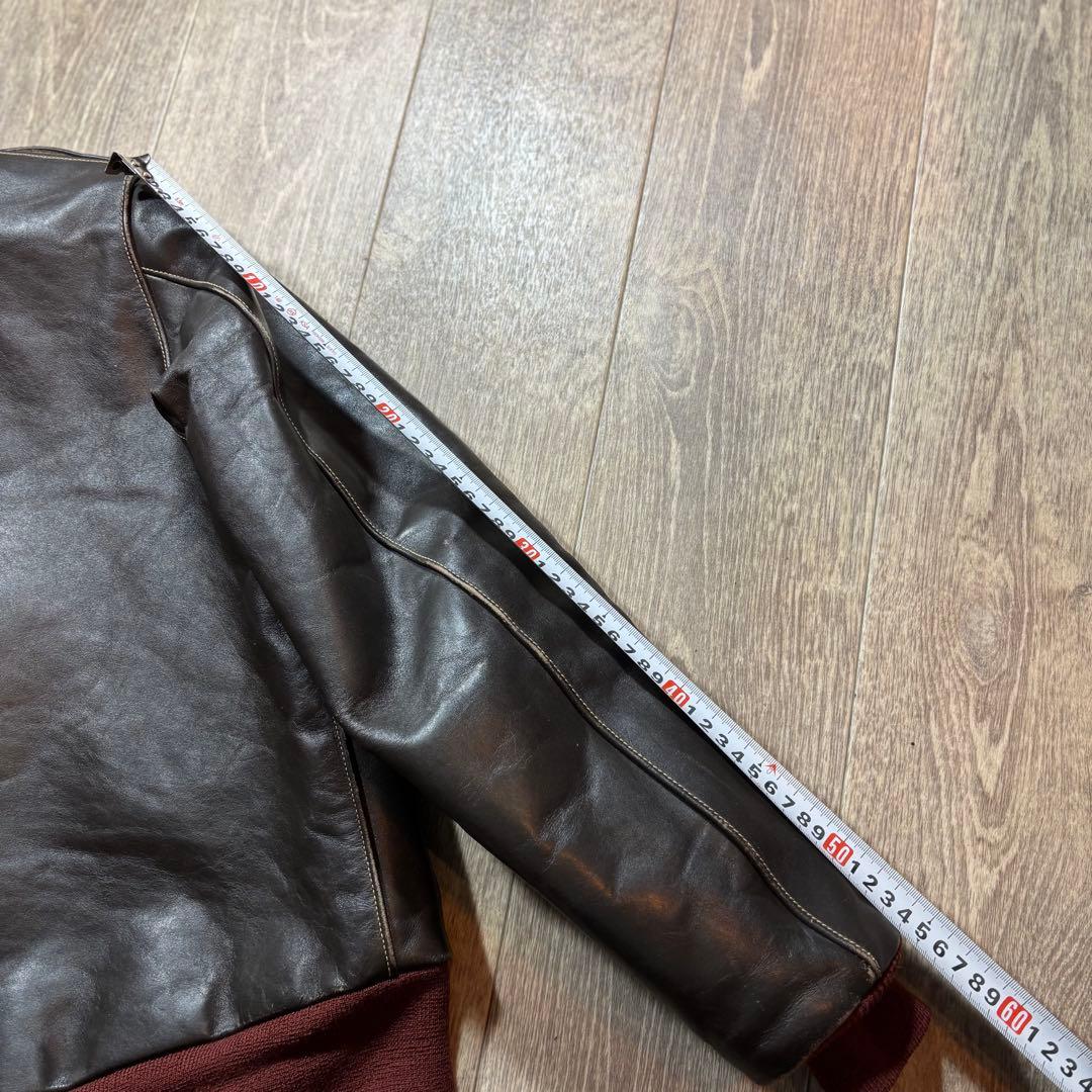 よんす❤️極美品❤️即購入OK❤️バズリクソンズ A-2 36 ❤️赤リブ❤️