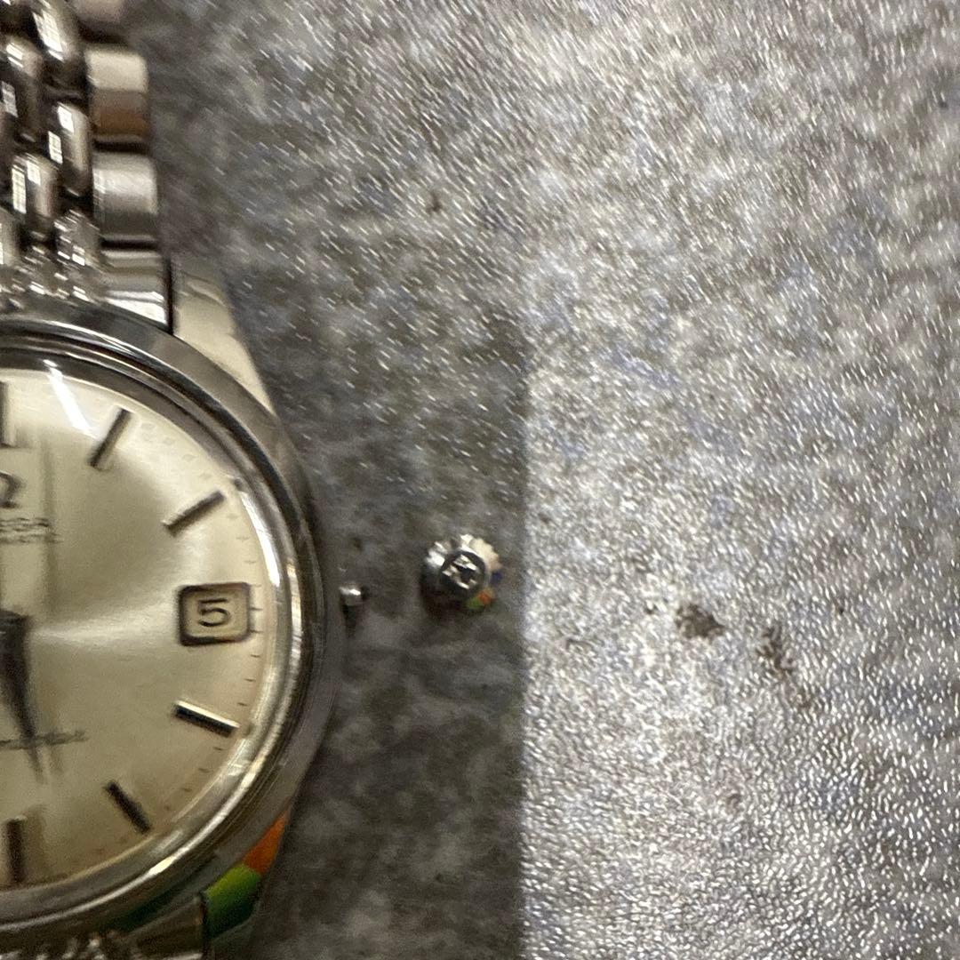 O*9様 0114オメガシーマスター 自動巻き ライスブレス　ヴィンテージウォッ