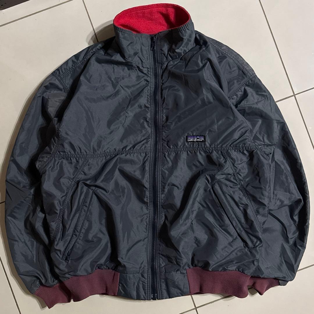 1990年 USA製 Patagonia シェルドシンチラ グレー ミディアム