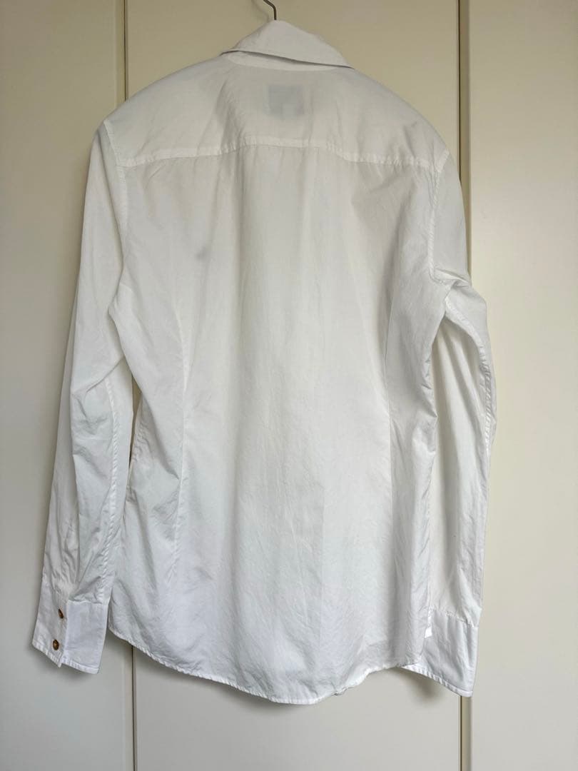 vivienne westwood ヴィヴィアンウェストウッド　シャツ46 白