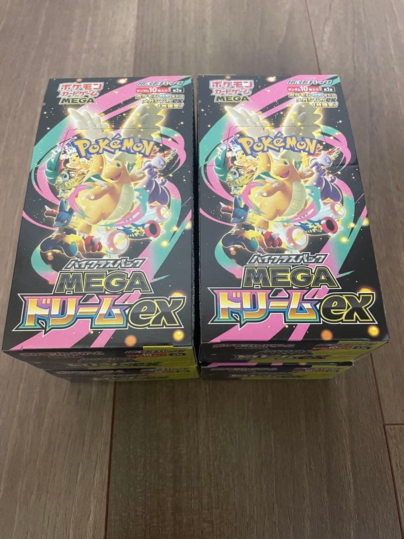 ポケモンカードゲーム MEGA ドリームEX 4BOX