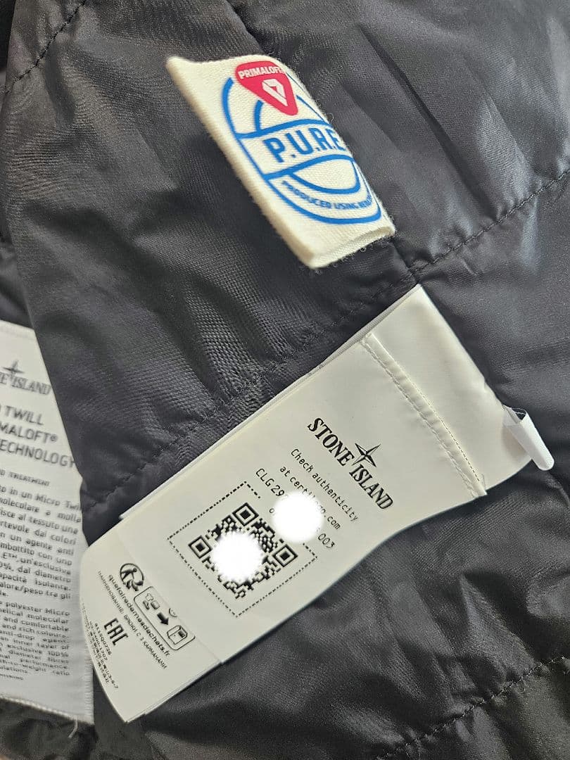 仁*宏様 【美品】STONE  　　マイクロツイル ジャケット プリ