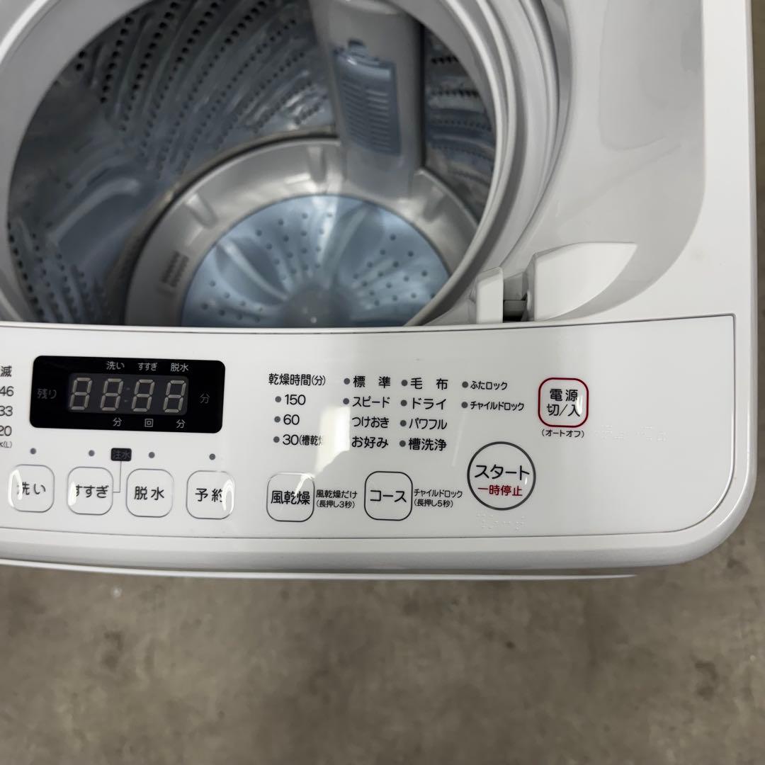 【配送・設置無料‼️】ヤマダオリジナル　洗濯機 7.0kg 24年製 美品