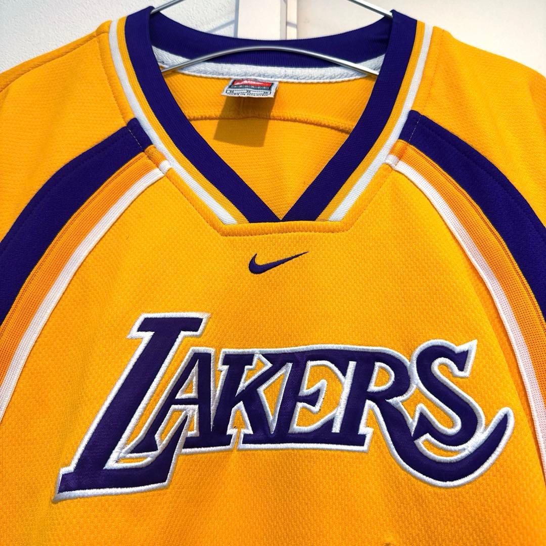 90s レイカーズ NBA シューティングシャツ 練習着 ユニフォーム