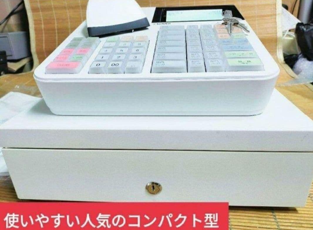 クローバーレジスター JET-670スキャナ付き　PC連携送料込2501270