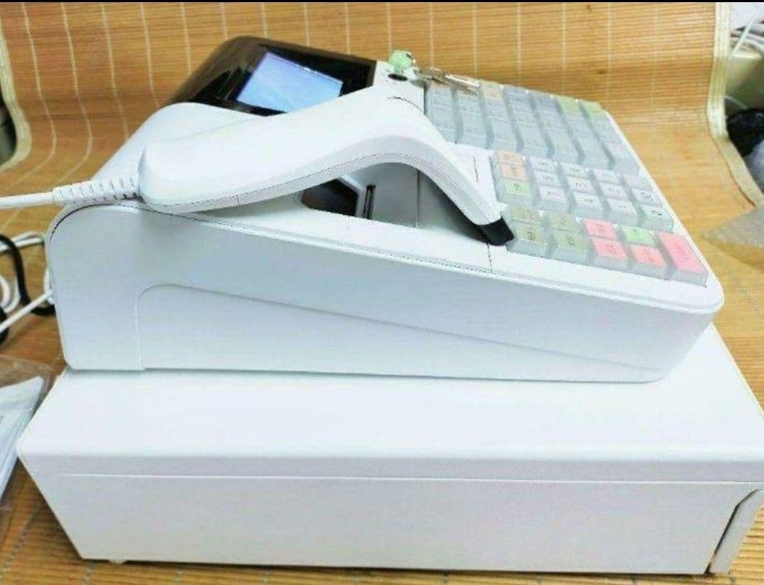 クローバーレジスター JET-670スキャナ付き　PC連携送料込2501270