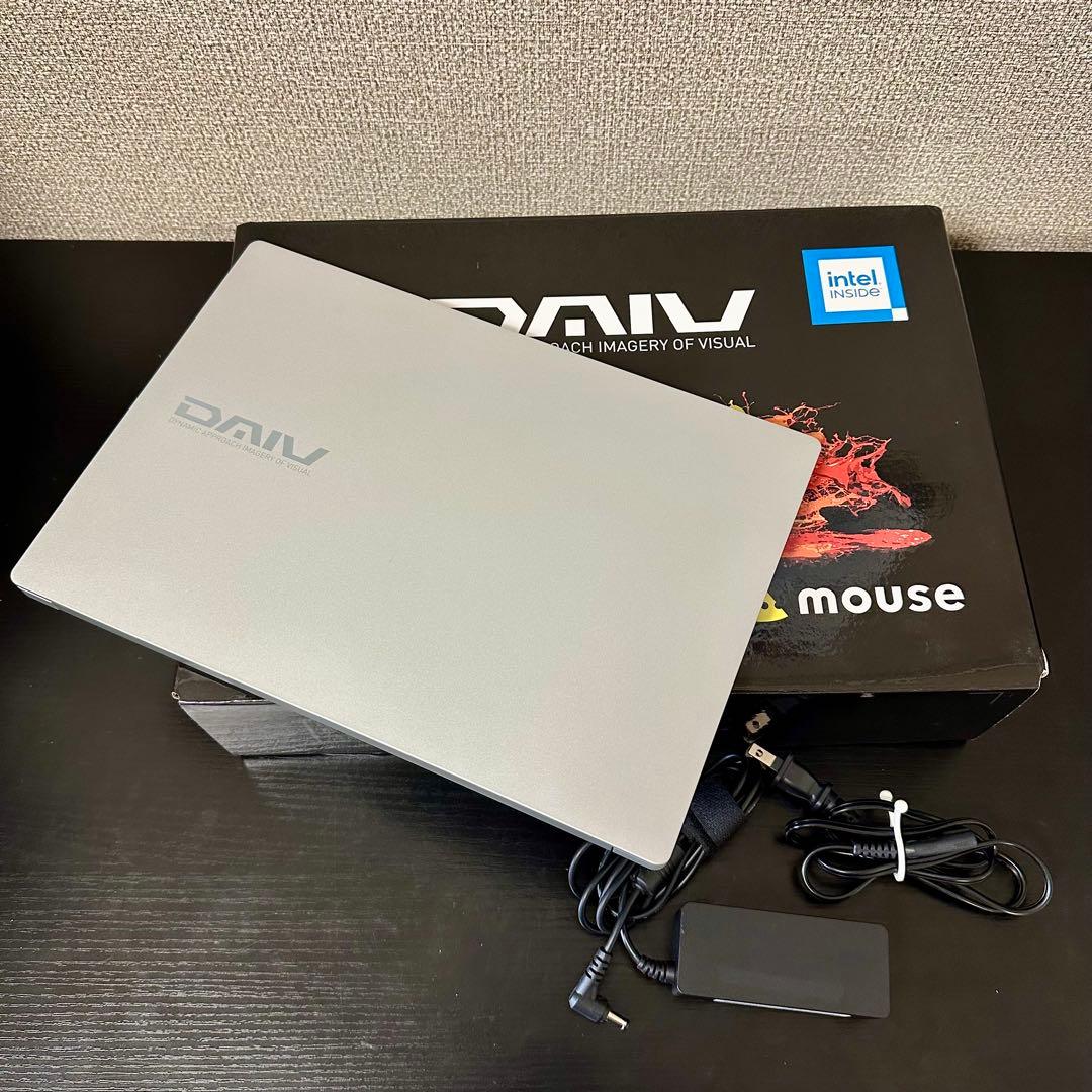 その他ノートPC本体 MOUSE DAIV 4P RAM 32GB SSD 1TB core i7