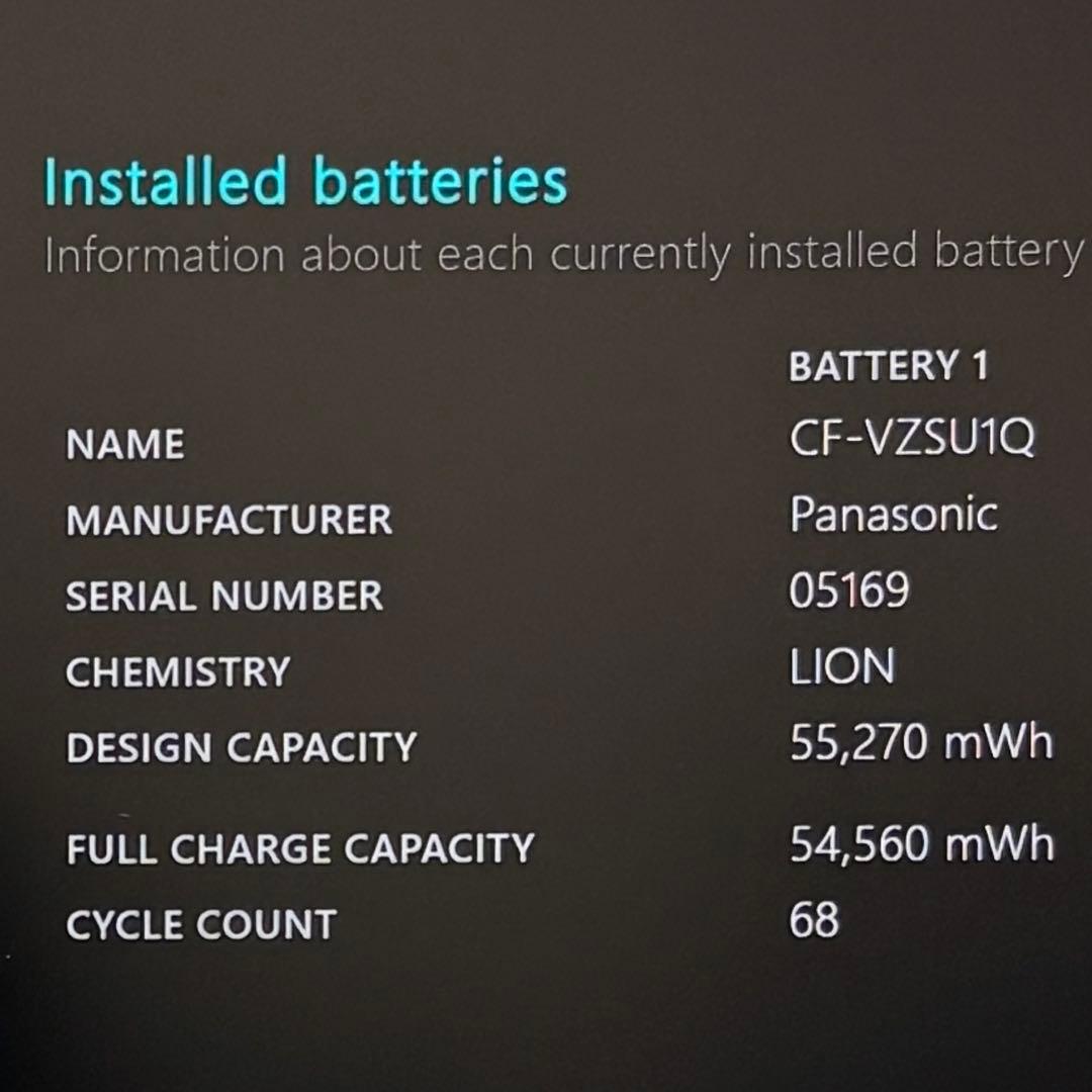 984極美品 512GB レッツノートSV1 第11世代 16GB office