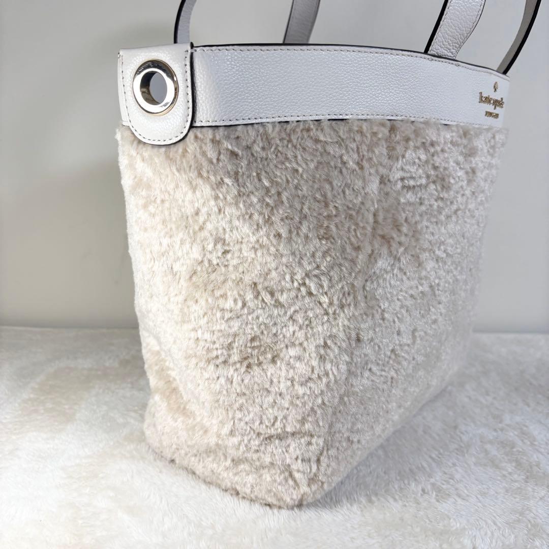 【Kate spade】ケイトスペード 美品 ロージー サッチェル ファー