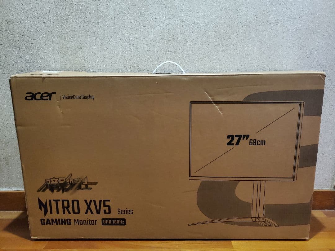 ディスプレイ・モニター本体 acer Nitro XV275K P3 biipruzx 4K 160Hz