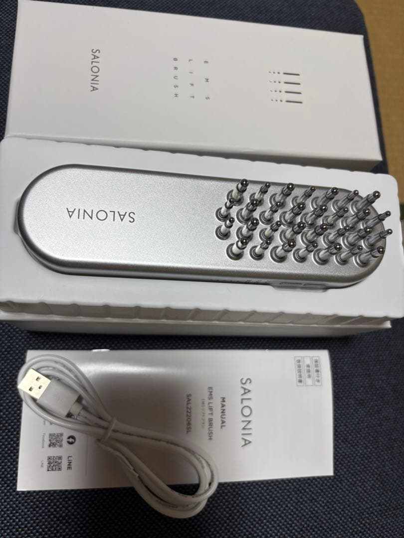 値下げします！SALONIA サロニア EMS リフトブラシ 電気ブラシ 美顔器