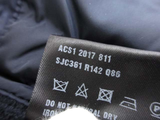 美品 プラダスポーツ SJC361 ナイロン×スウェット ブルゾン ジャケット