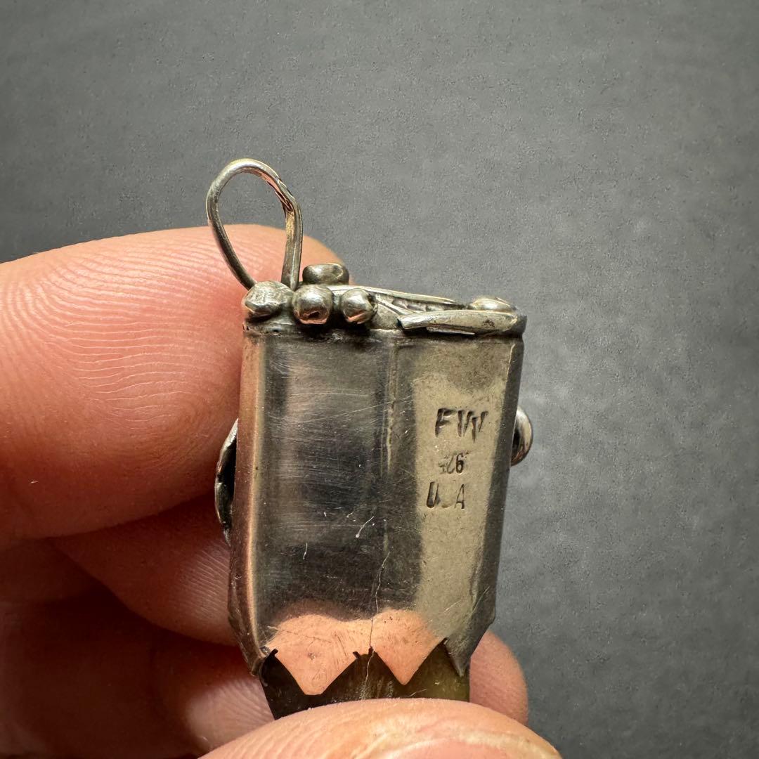 【USA刻印 silver925】ベアクロー ネックレストップ