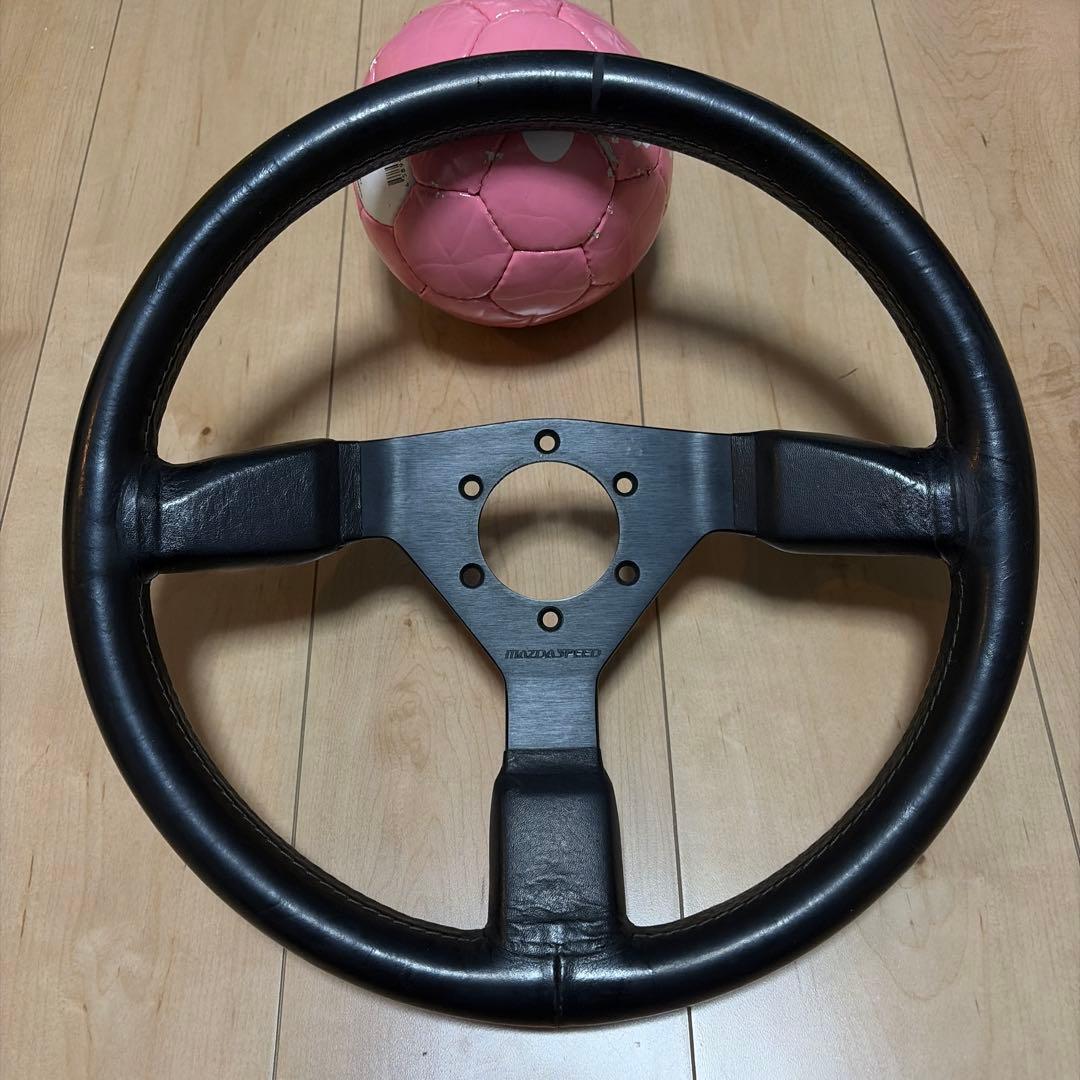 MAZDASPEED ステアリング ハンドル 使用品 マツダ　エアバックなし