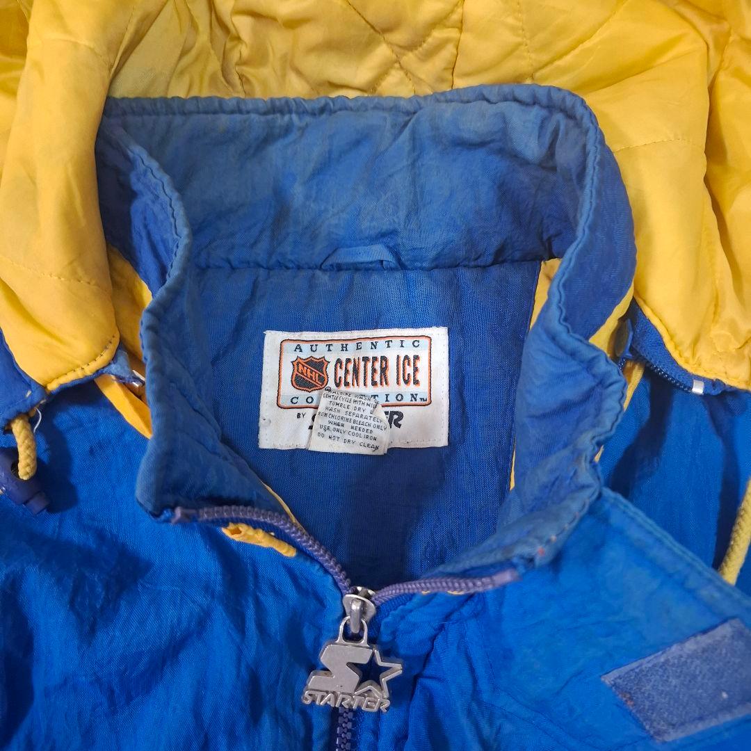 希少　90年代 Starter製 NHL セントルイス・ブルーズ 中綿ジャケット