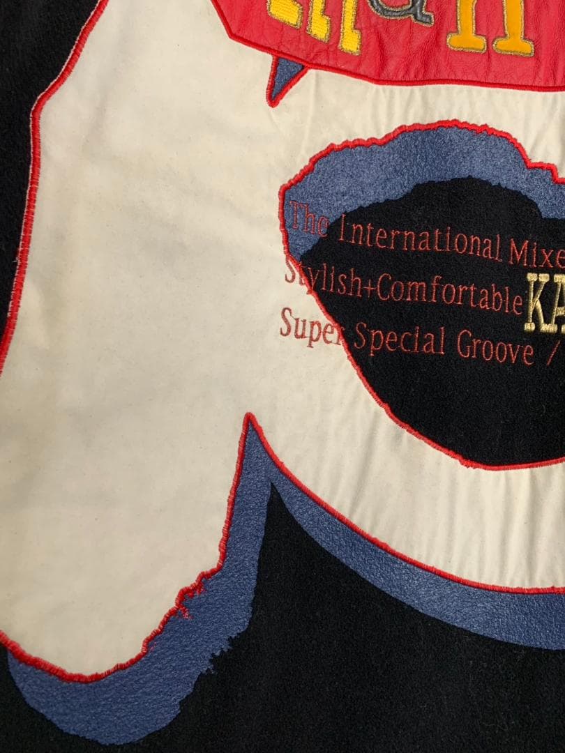 [90s KANSAI MAN] ウールスタジャン ジャケット M3 ブラック