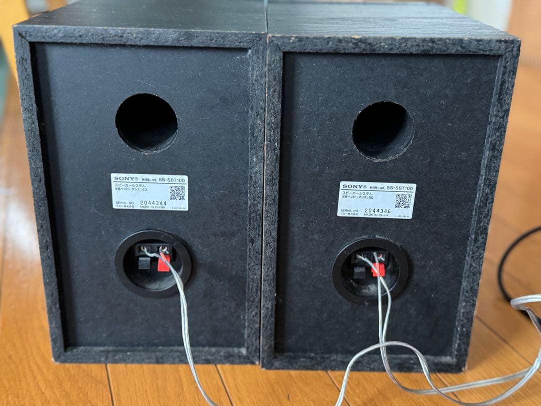 SonyCMT-SBT100 ミニコンポ スピーカー2個付き