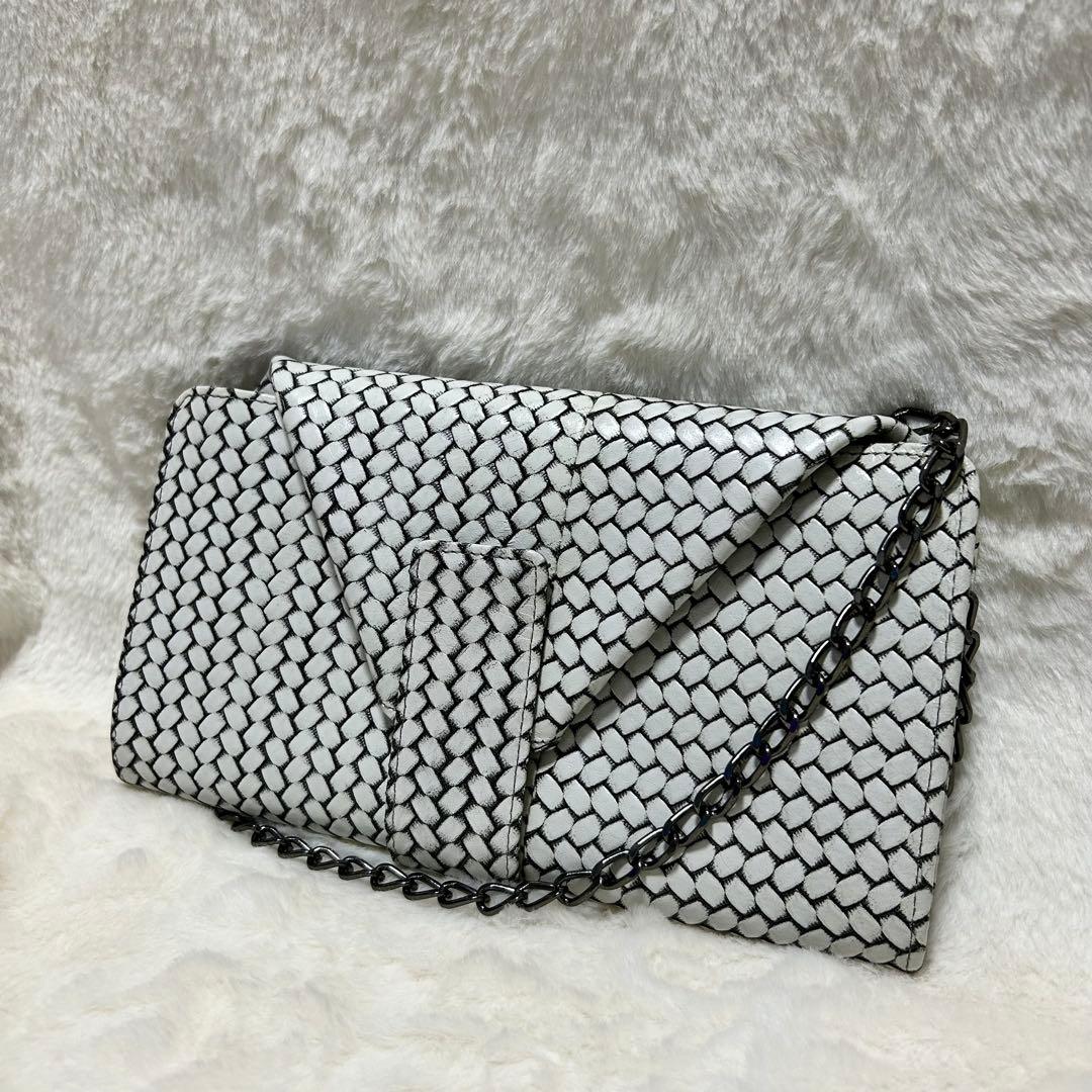 【美品】HIROKO HAYASHI ヒロコハヤシ オッティカ チェーン付長財布