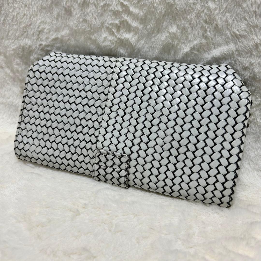 【美品】HIROKO HAYASHI ヒロコハヤシ オッティカ チェーン付長財布