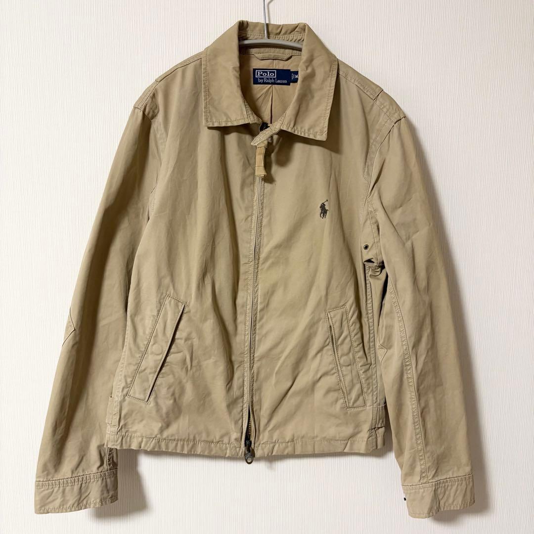美品　ポロ　ラルフローレン　スウィングトップ　ブルゾン　M ポニー 90S