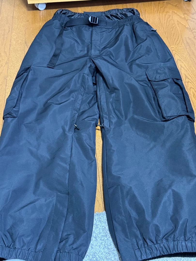 スノボーウェアセットアップ　ブラック