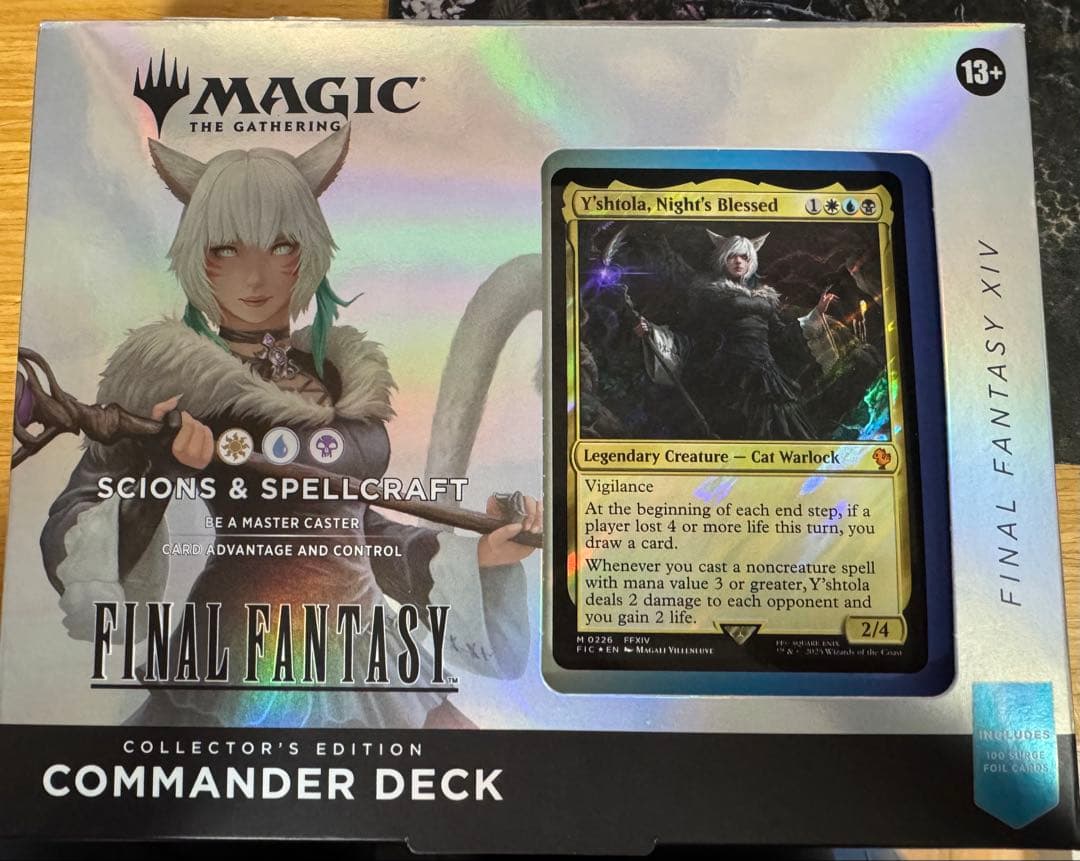 【新品・未開封】MTG FF 統率者デッキ コレクター版 サイオンズスペル 英語