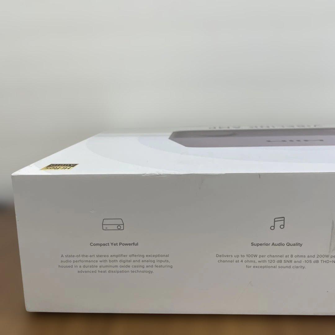 10658新品　WiiM Vibelink Amp アンプ スペースグレー