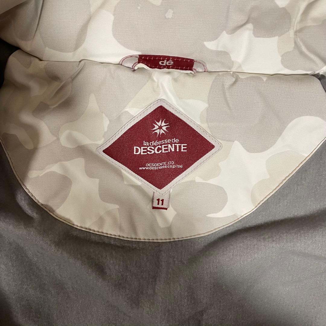 専用　【美品】デサント　スノーウェア　セットアップ　カモフラ柄　L相当