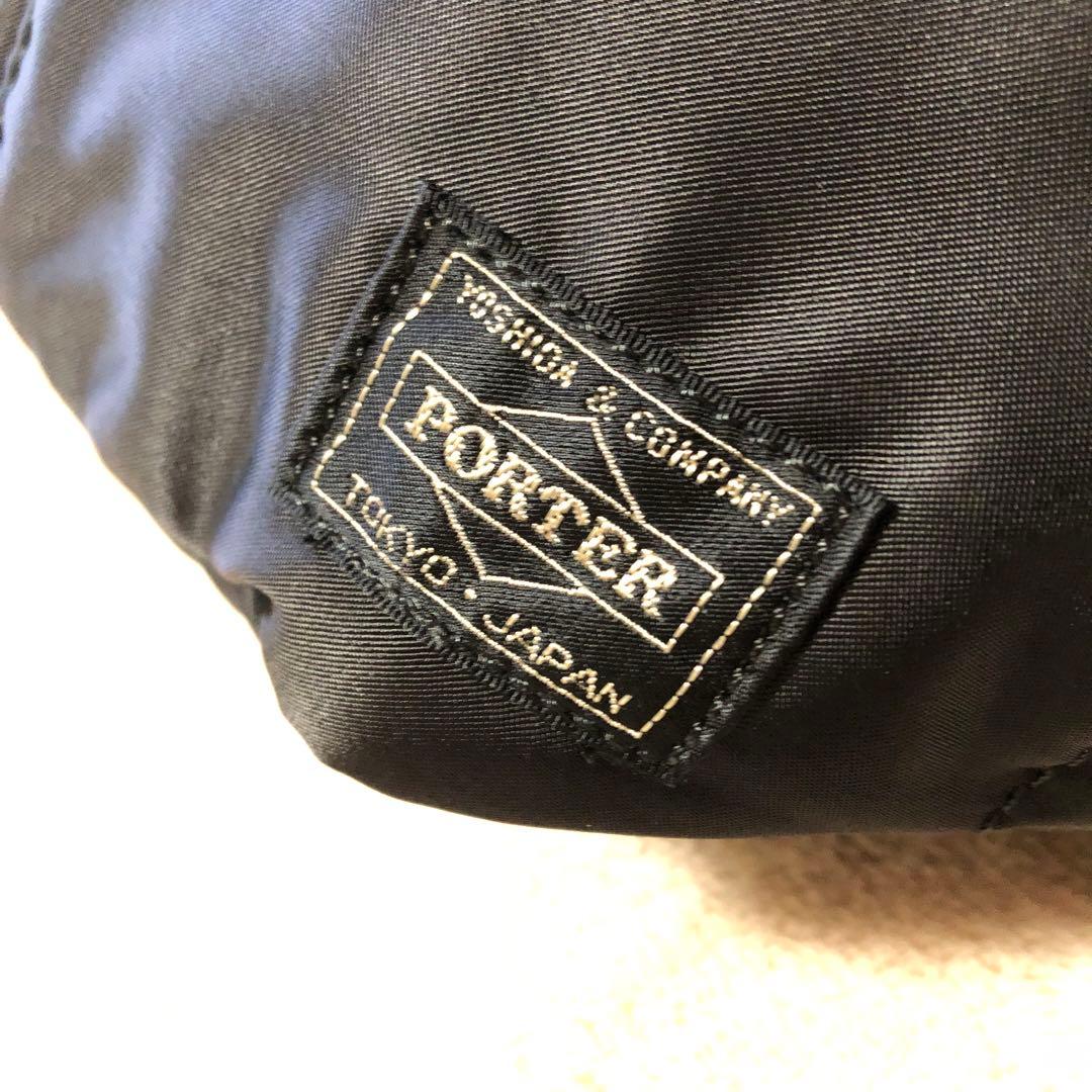 未使用に近い極美品　PORTER ポーター　ボディバッグ　タンカー　ブラック