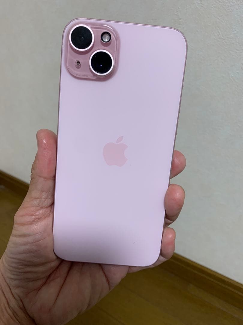 大画面　iPhone 15 Plus ピンク 128GB SIMフリー　箱有り