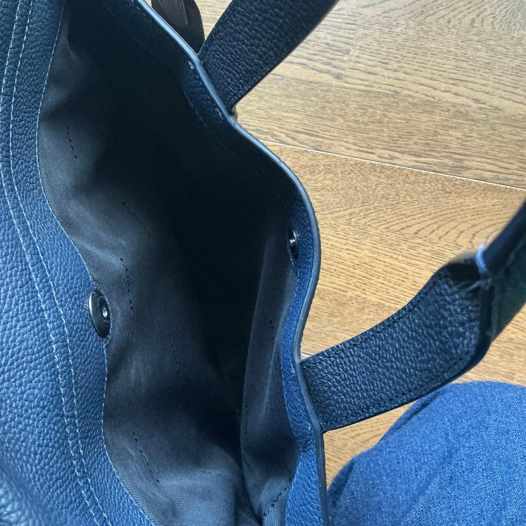 COACH コーチ　ネイビー ビジネスバッグ