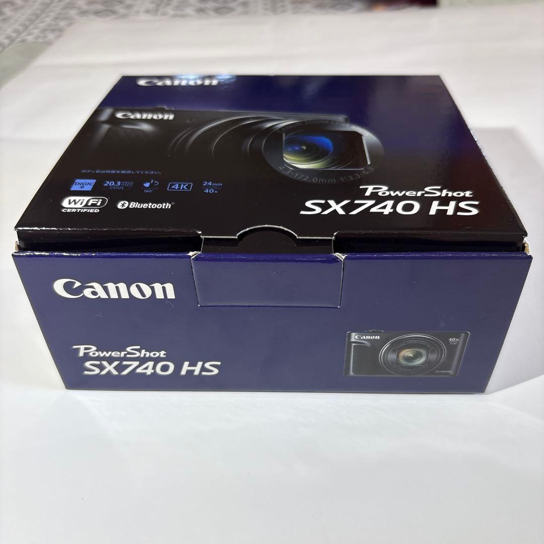 新品　未使用　Canon power shot SX740 HS