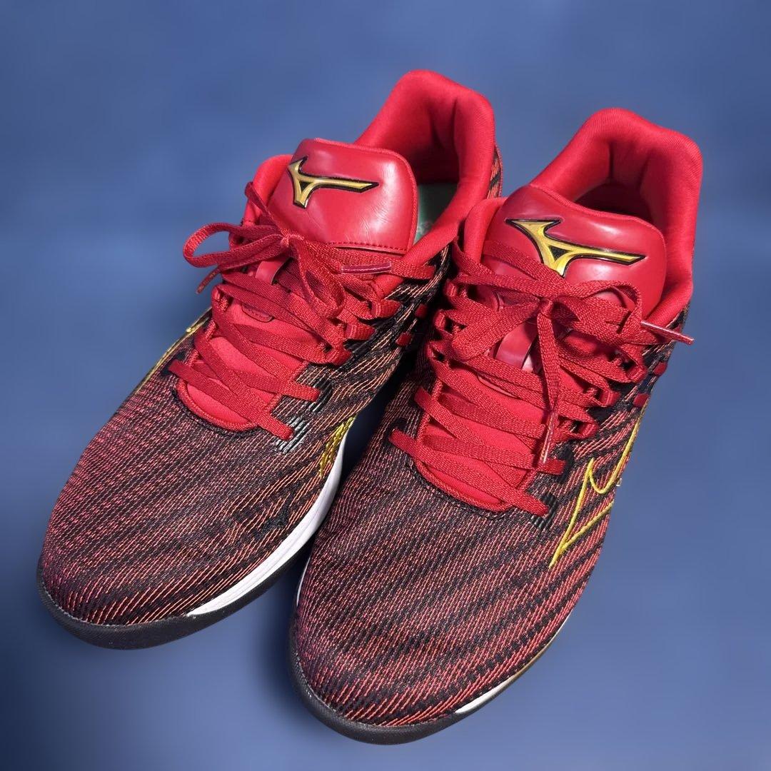 Mizuno 野球アップシューズ27.0cm レッド/ブラック