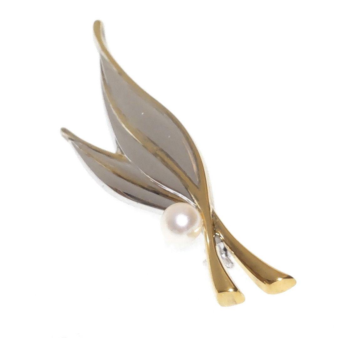 希少♡皇室御用達♡MIKIMOTO♡パールブローチ♡植田いつ子氏デザイン
