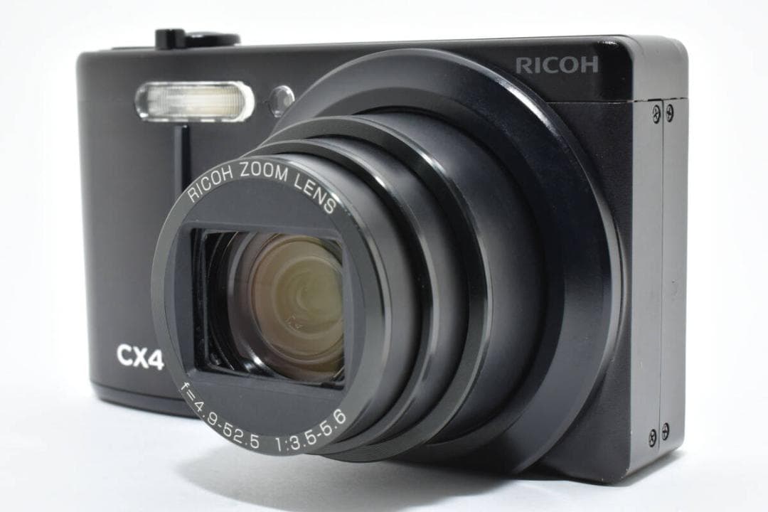 【美品/充電器付き】RICOH デジタルカメラ CX4 ブラック #114