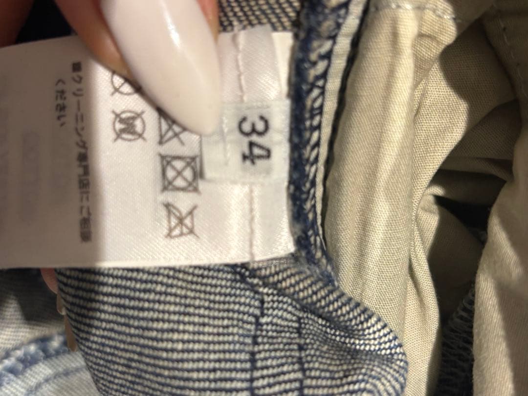 BALMAN バイカーデニム34